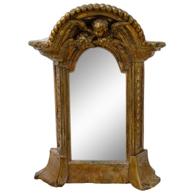 Antique Gilt Wood Carved Mirror