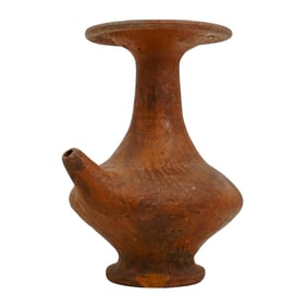 Archaic Chinese Kendi Ceramic Vessel