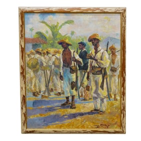 Charles Johnson Post (American, 1873-1956) Oil Painting