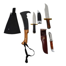 (4 Pc) American Knife Collection