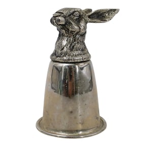 Gucci Silver Plated Rabbit Cup