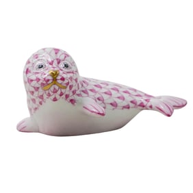 Herend Porcelain First Edition "Baby Seal" Figurine