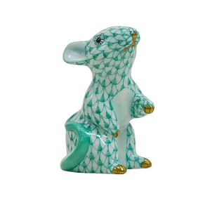 Herend Porcelain Mouse Figurine