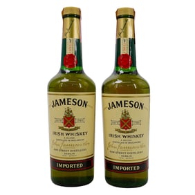(2 Pc) 1980' Jameson Irish Whiskey w/ Box