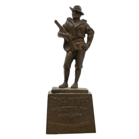 Cast-Iron Souvenir Model "The Hiker"