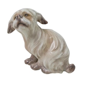 DJ Copenhagen Porcelain "Brussels Griffon Dog" Figurine"