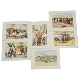 (6 pcs) Spanish-American War Prints (1905)