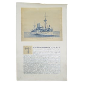 Spanish-American War Poster Original Mailing Tube