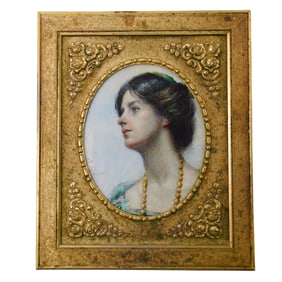 19th Century Portrait in a Gilt Frame