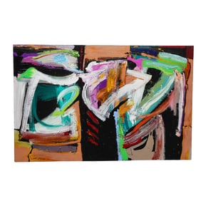 Jonas Gerard "Visual Provocation" Painting (1994)