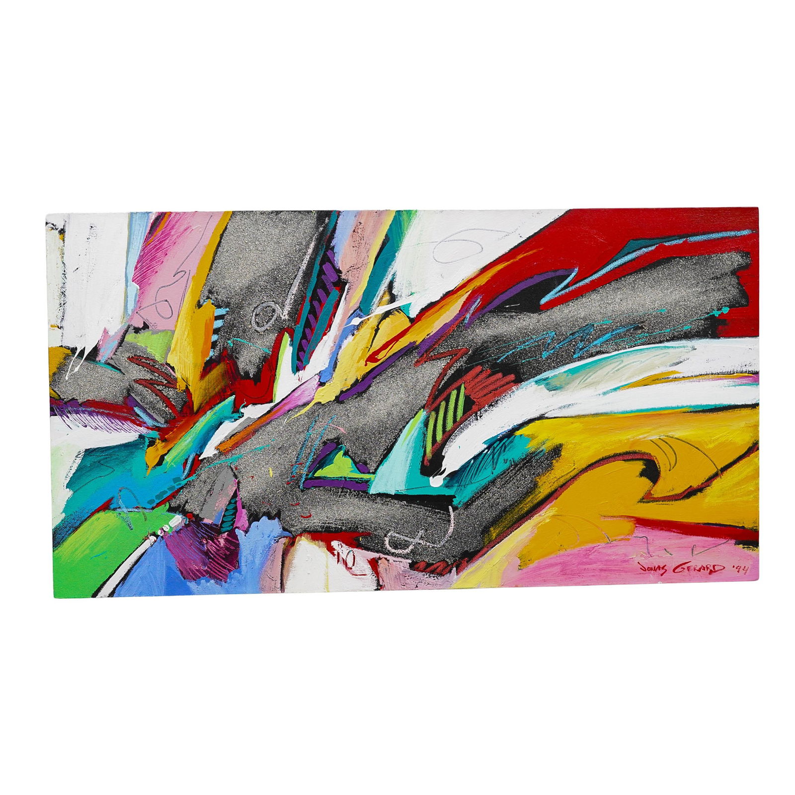 Jonas Gerard 'ADA Andi" Painting (1994) (1 of 8)