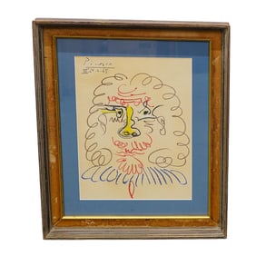 Att. Picasso "Mousquetaire" Sketch (1965)