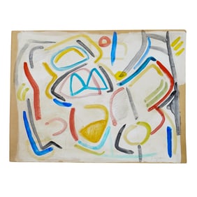 Nejad Melih Devrim Abstract Watercolor