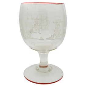 1933 Repeal of Prohibition Glass Bowl