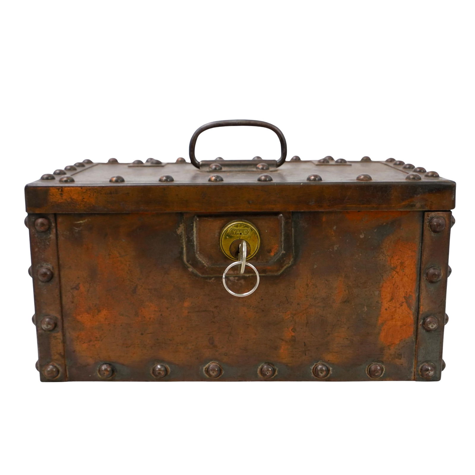 Victorian Industrial Iron Strong Box (1 of 8)