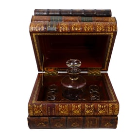 Book Stack Decanter