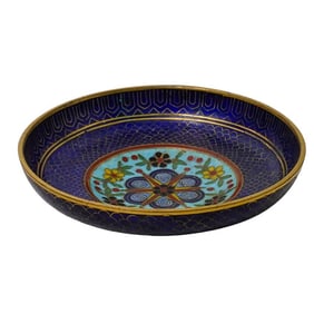 19th Century Cloisonne Trinket Dish