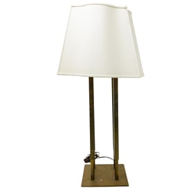 Mid Century Brass Table Lamp