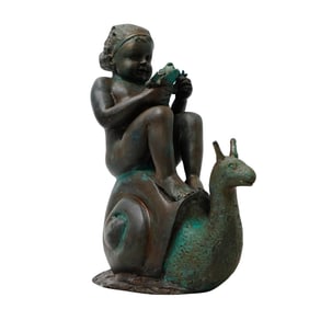 Maitland Smith Bronze Sculpture