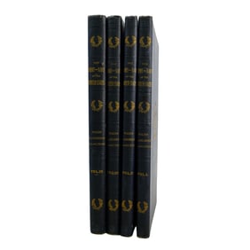 (4 pcs) "The Army and the Navy of the United States" Walton, Gardiner, Taylor
