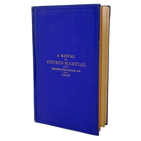 (1898) "A Manual for Courts-Martial and of Procedure Under Military Law)