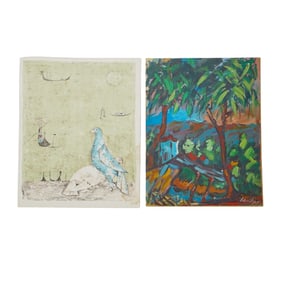(2 pcs) Miscellaneous Portfolio Artworks