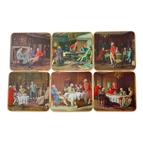 Win-El-Ware Drink Coasters in Box