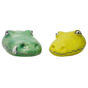 Vintage Crocodile Wall Mounts