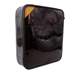 Louis Vuitton Monogram Vernis Pegase 45 Amarante Carry On Luggage