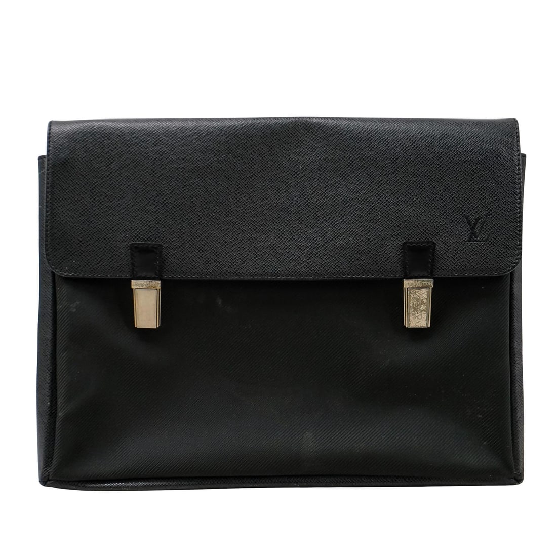 Louis Vuitton Leather "Saratov" Bag (1 of 9)