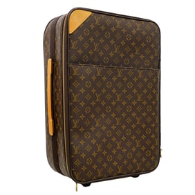 Louis Vuitton "Pegase 60" Monogram Rolling Luggage