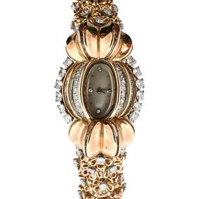 Vacheron & Constantin 18k Gold and Diamond Ladies Watch (1 of 5)