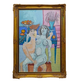 Francisco Bores (Spanish, 1898–1972) Watercolor Gouache Painting