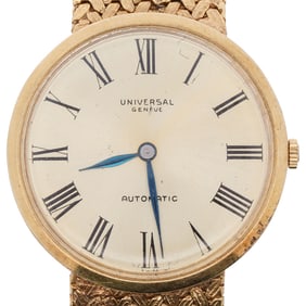 Vintage Universal Geneve 18k Gold Watch