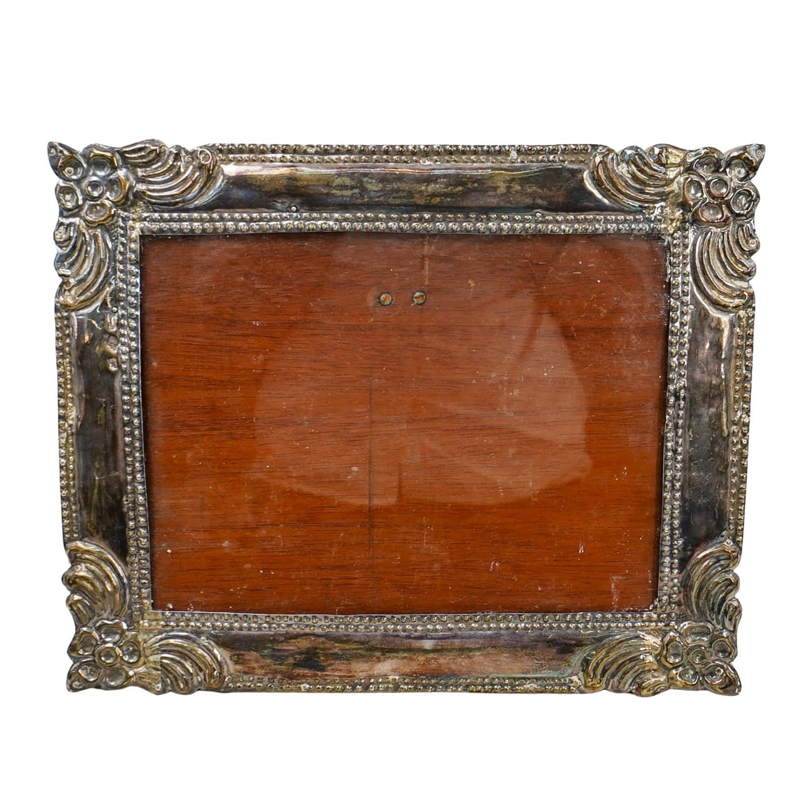 Vintage Sterling Silver Repousse Picture Frame (1 of 4)