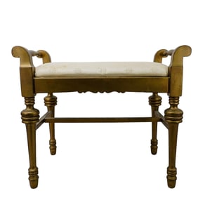 Vintage Josephine Bench Upholstered Vanity Seat