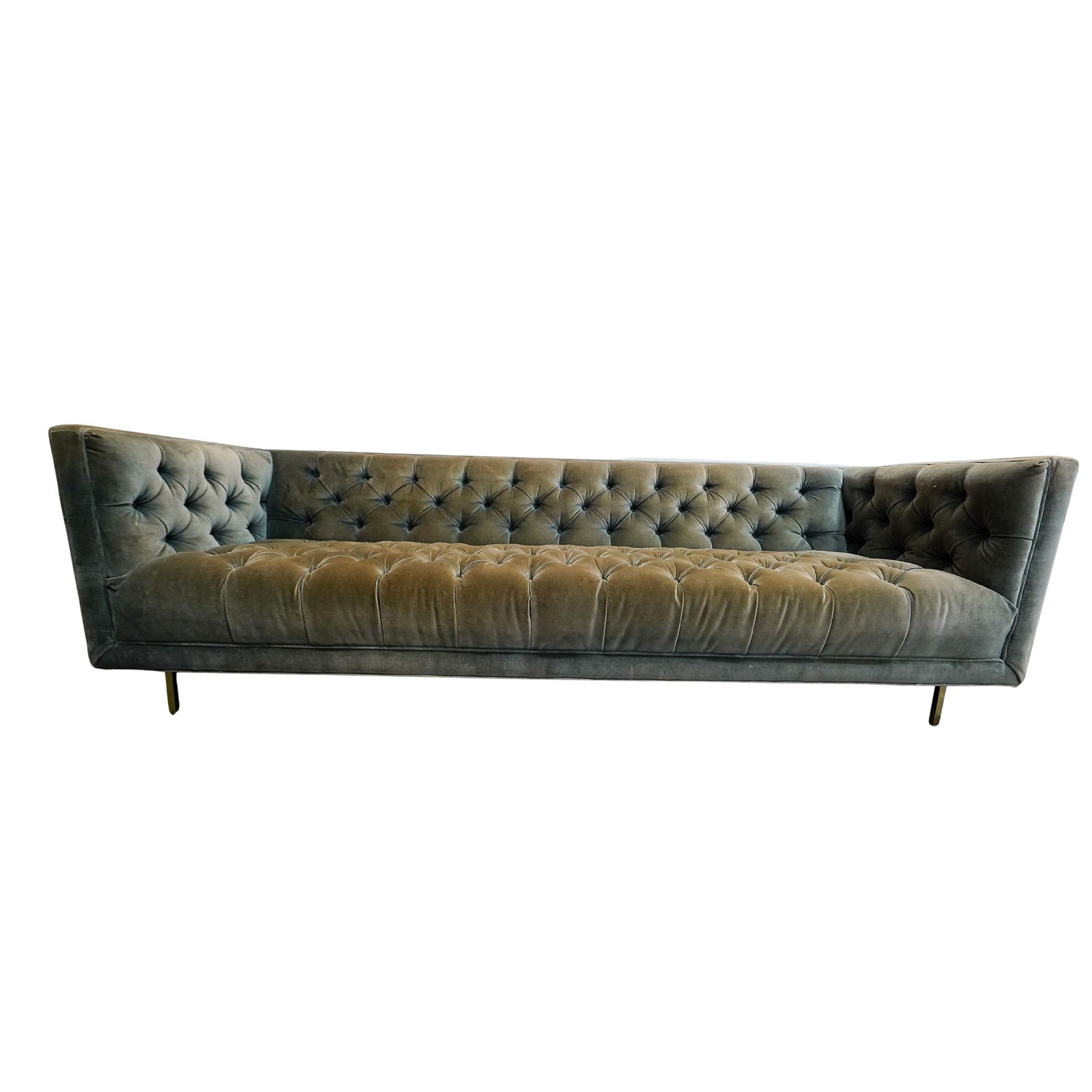 Large Jack Cartwright Style Tufted Sofa (1 of 6)
