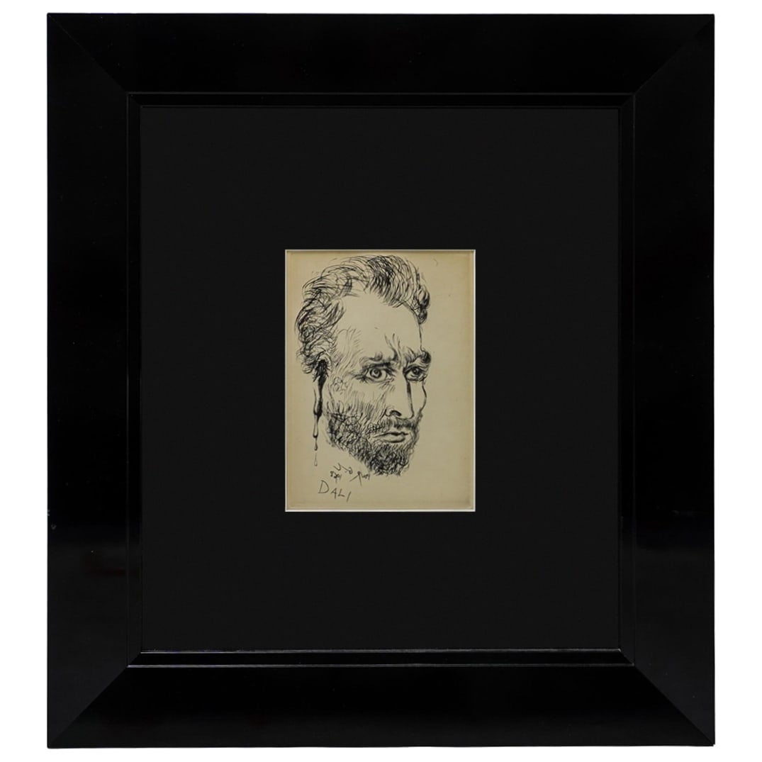 Salvador Dali (Spanish, 1904-1989) "Vincent Van Gogh" Etching (1 of 5)