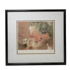 Hector Poleo (Venezuelan, 1918-1989) Signed Lithograph (1 of 5)