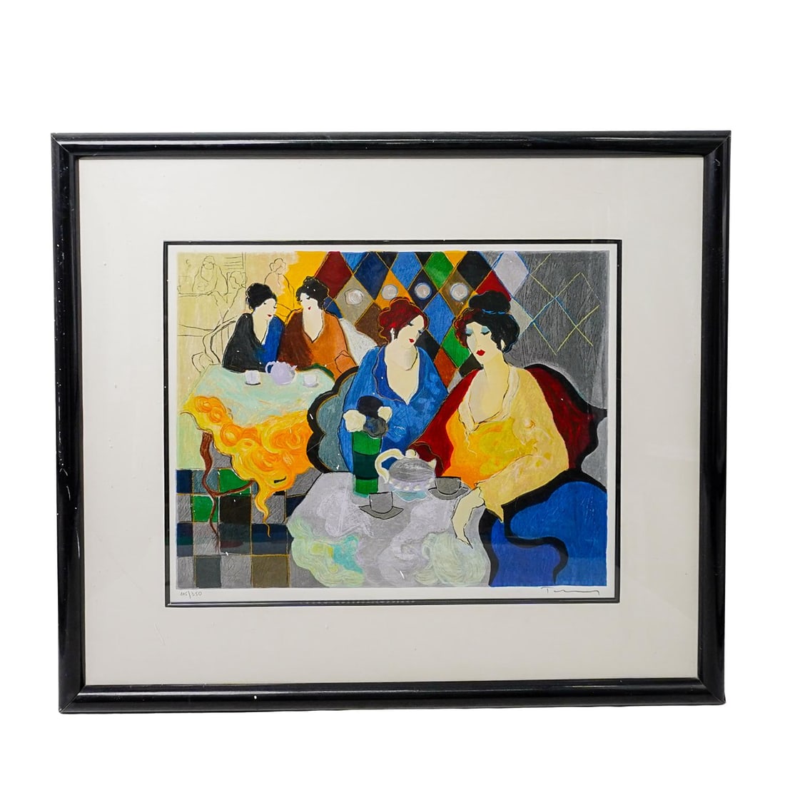 Itzchak Tarkay (Israeli, 1935-2012) Signed 'Quiet Moments 3' Serigraph (1 of 6)