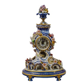 19th Century Sevres Porcelain Clock