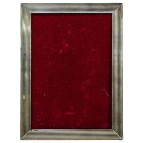 Sterling Silver Desk Photo Frame