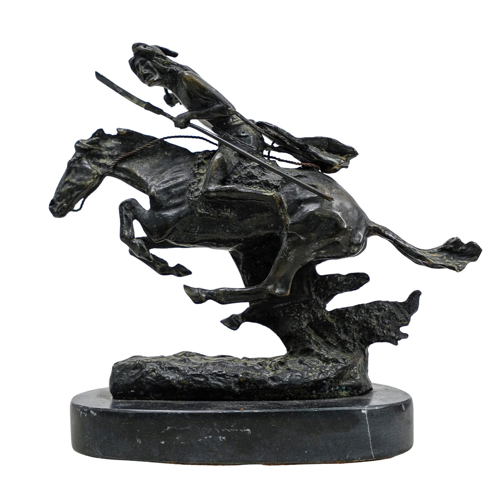 After Frederic Remington "Cheyenne" Bronze (1 of 9)