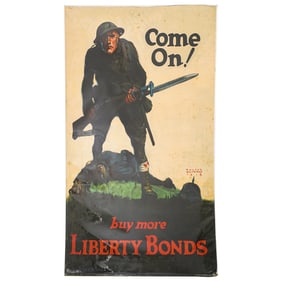 WWI “Come on! Buy More Liberty Bonds?? Original Poster