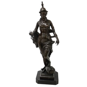 After Hubert Gerhard (Flemish, 1540-1620) Bronze Sculpture "Tellus Bavarica"