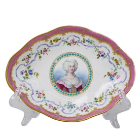 18th Cent. Sevres Trinket Dish