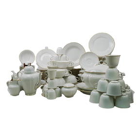 (138 Pc) Italian Richard Ginori Porcelain Dinnerware Set (1 of 20)