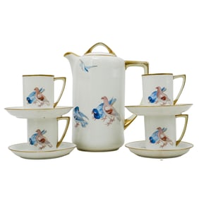 (10 pcs) Nippon Porcelain Tea Set