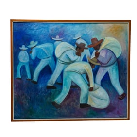 Aurelio Pescina (Mexican, 1938-1990) Oil On Canvas