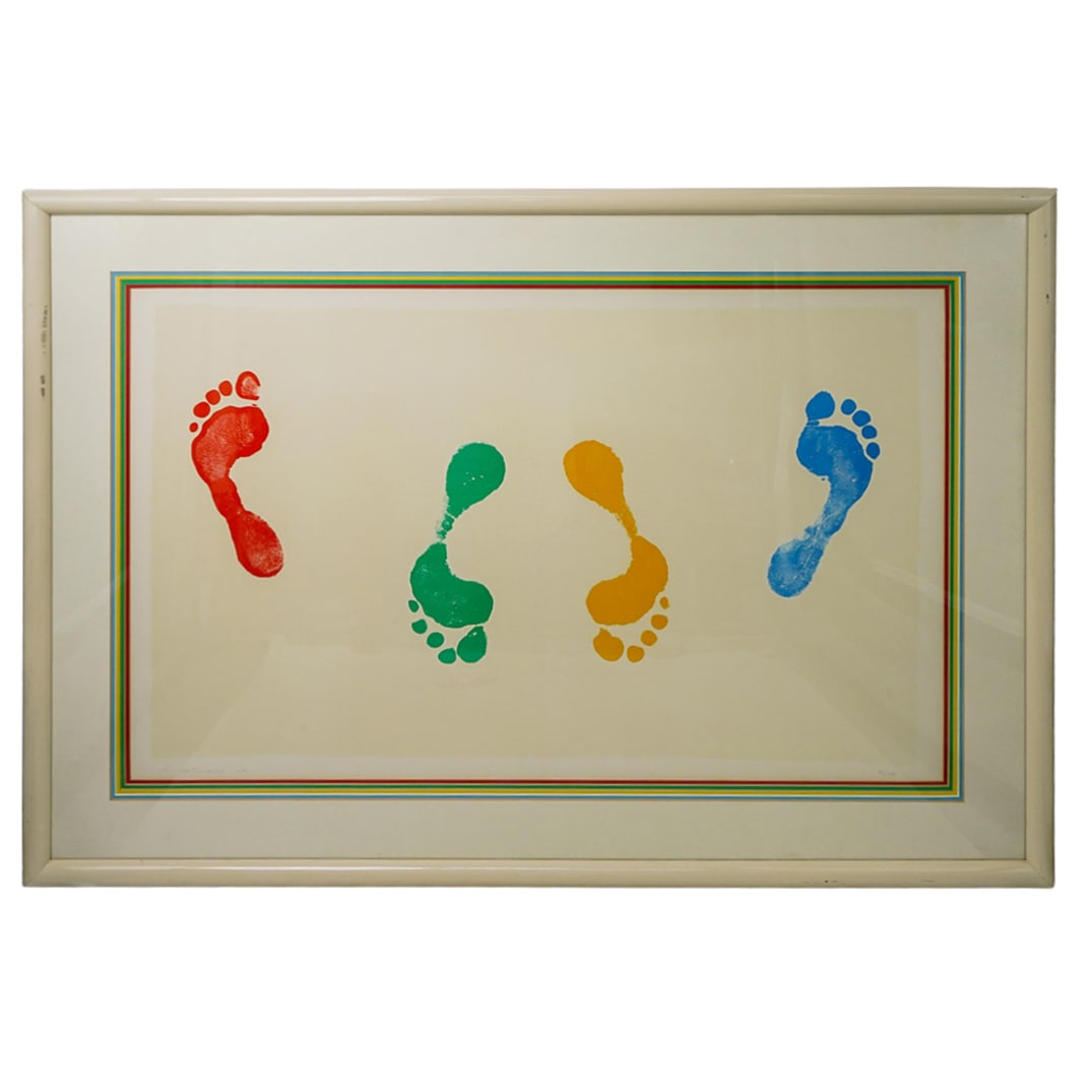 Jan Naliwajko (Lithuanian, 1938) Color lithograph (1 of 6)